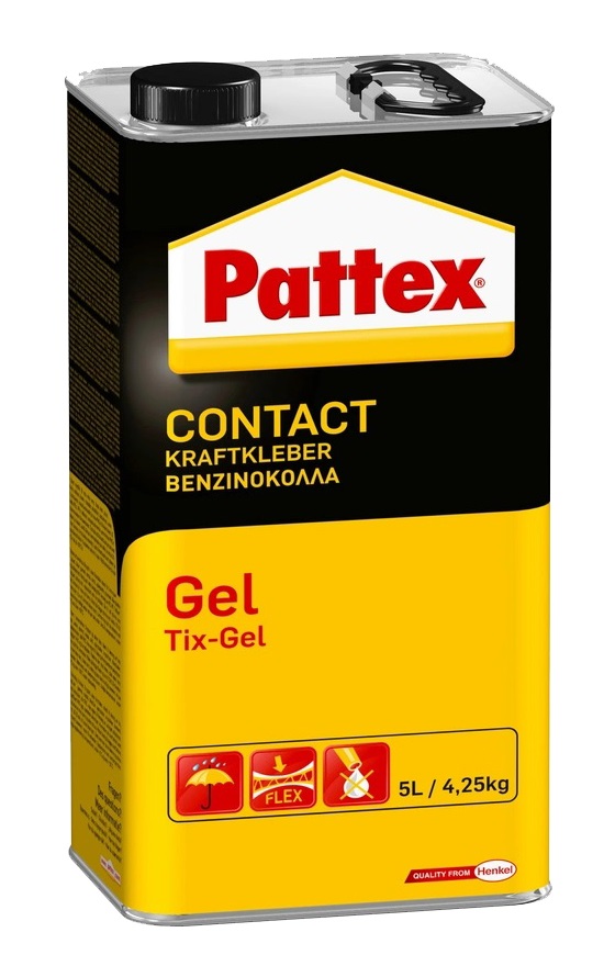 Colle néoprène contact gel bidon 4,25 kg PATTEX 1419285