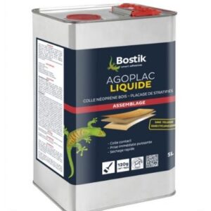 Colle néoprène liquide AGOPLAC 5 L BOSTIK 30604660
