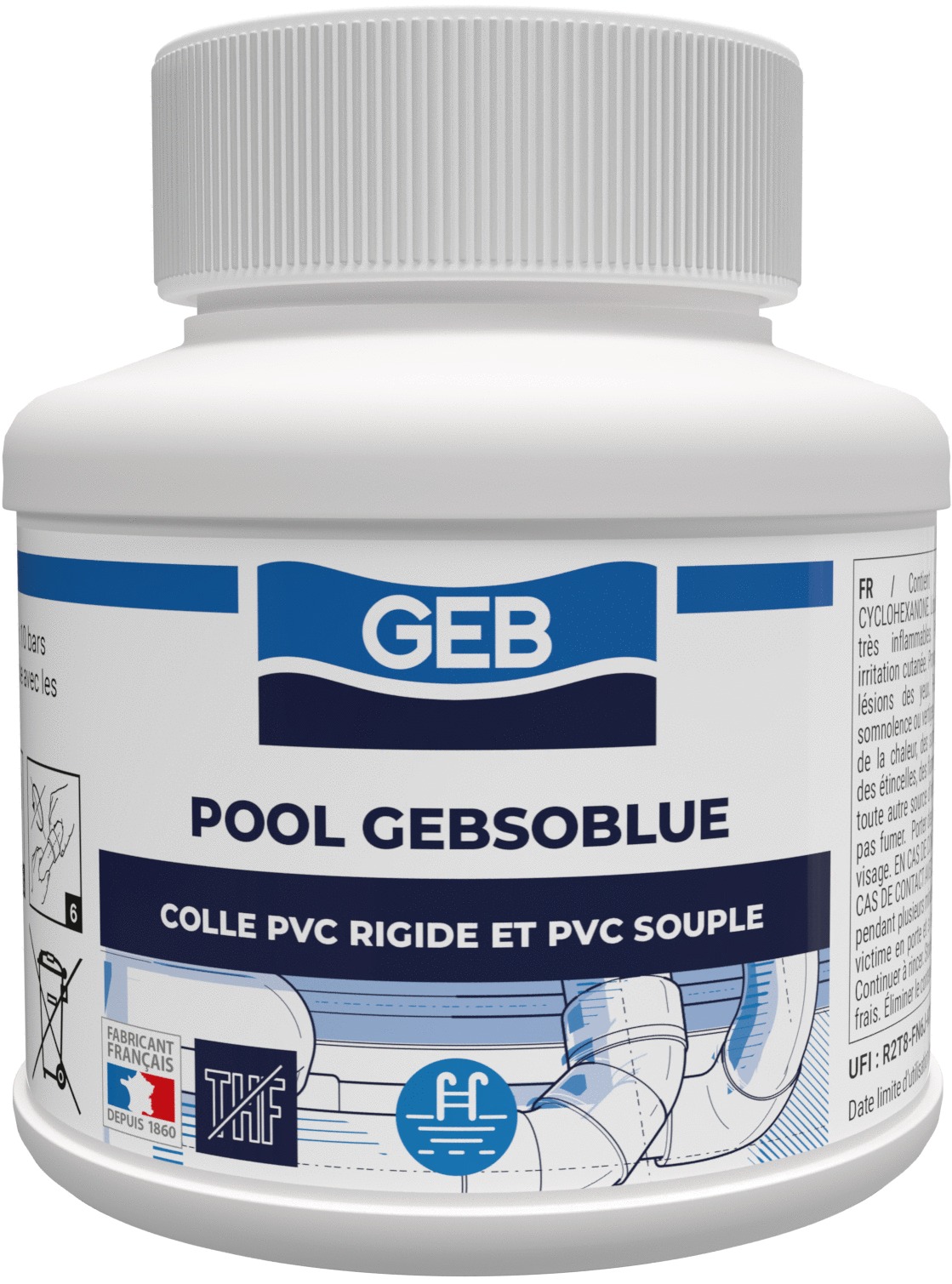 Colle Pool Gebsoblue boîte 500 ml GEB 504503