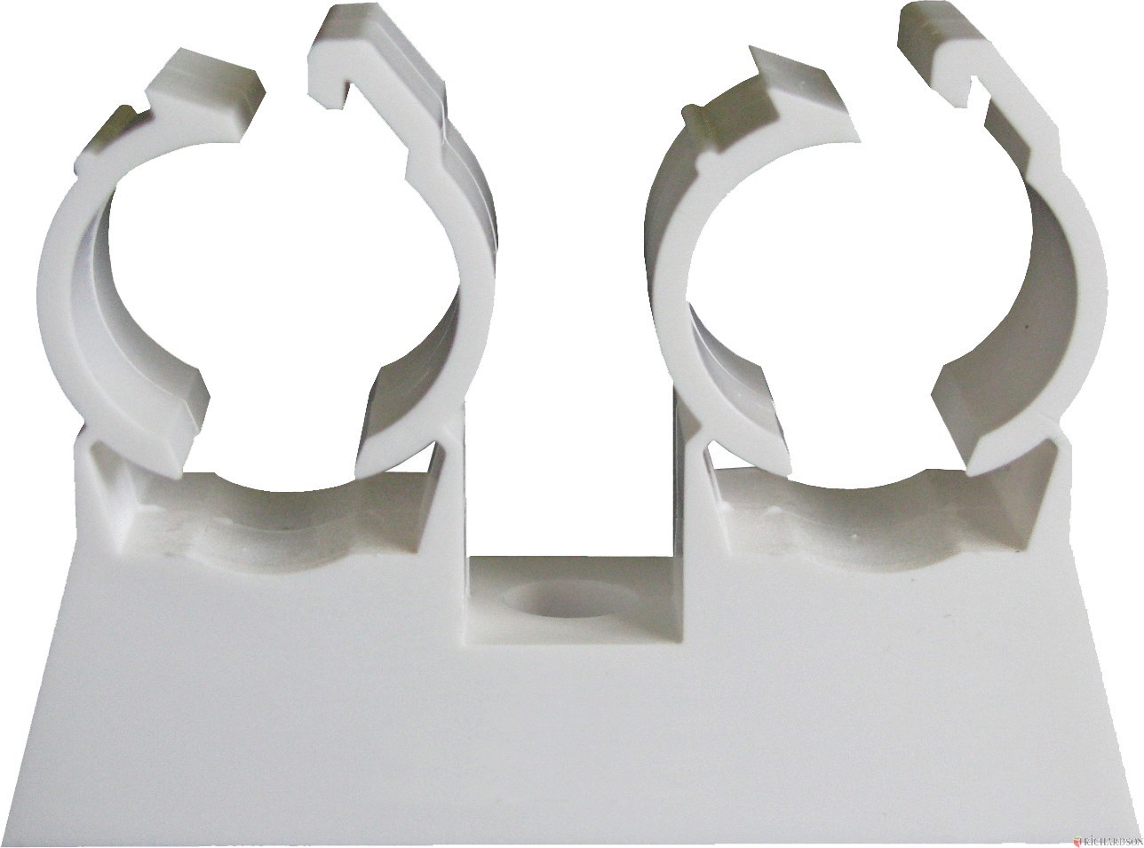 Collier blanc TUB-RING double 20 mm pour tubes multicouches boîte de 50 ING FIXATIONS A315230