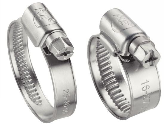 Collier de serrage bande non perforée Acton DIN3017 W1 NP9 - NP9 40-60