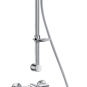 Colonne de douche Delabie avec mitigeur SECURITHERM EP monocommande - 2739EPKIT