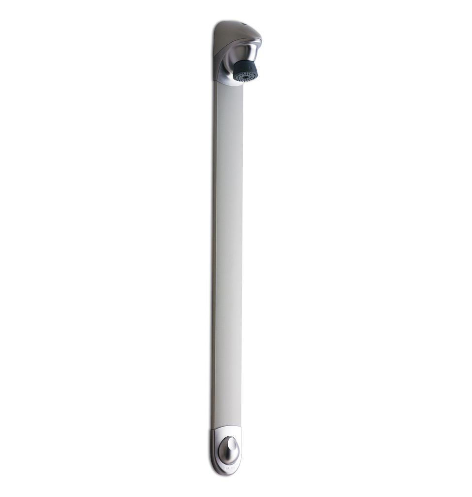 Colonne de douche droit DL 400 avec robinet simple temporisé PRESTO 27400
