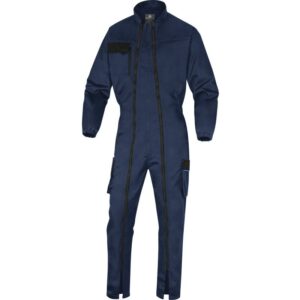 Combinaison de travail à double zips MACH2 V3 bleu marine/roi T2XL DELTA PLUS M2CZ3BMXX