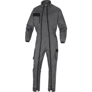 Combinaison de travail à double zips MACH2 V3 gris/orange T3XL DELTA PLUS M2CZ3GO3X