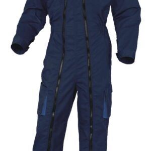 Combinaison de travail MACH2 V2 M2CZ2 à double zips bleu marine/bleu roi TL DELTA PLUS M2CZ2BMGT