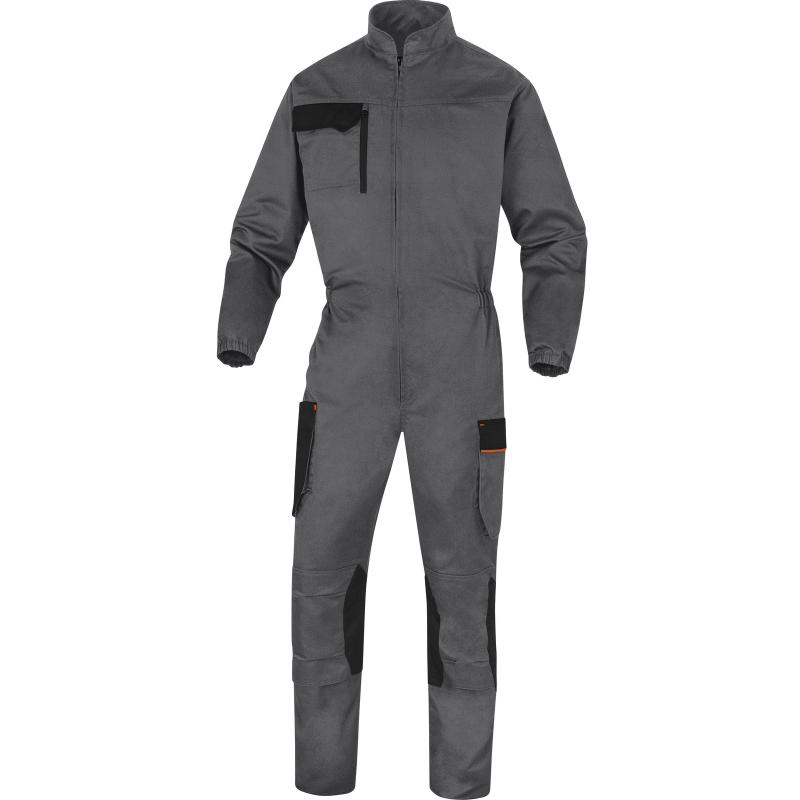 Combinaison de travail multipoches MACH 2 V3 M2CO3 gris/orange TM DELTA PLUS M2CO3GOTM