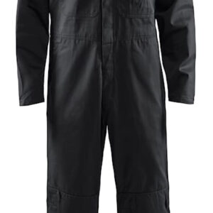 Combinaison industrie manches longues coton sergé noir T46 BLÅKLÄDER 615110009900C52