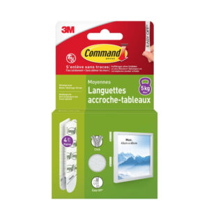 Bande scratch adhesif cadre moyen modele lot de 8