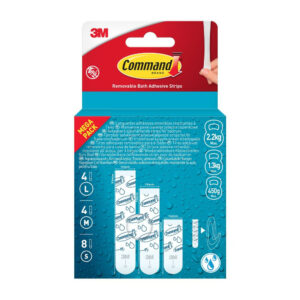 Languette resistante a l'eau assortiment 3 tailles lot de 16