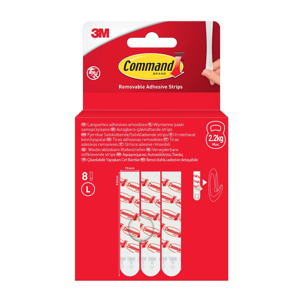 Lot de 8 languettes standard grand modèle
