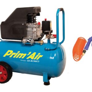 Compresseur 1850 W PRIMAIR MM 13/50-4 + tuyau + soufflette LACME 104230