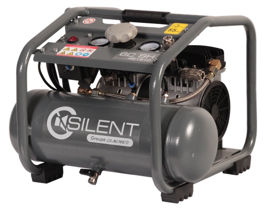 Compresseur 550 W Silent 6C SH 6,2 m3/h 6 l LACME 461910