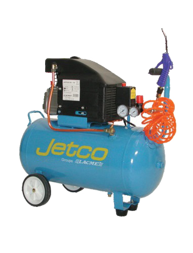 Compresseur JetCo 50-15 + tuyau + soufflette LACME 104000