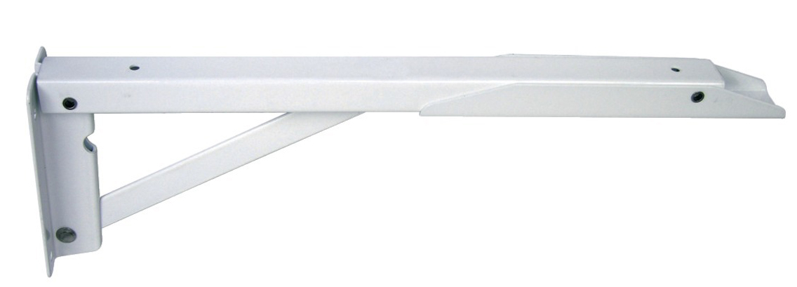 Console pliante blanche 145 x 445 mm 60 kg JARDINIER MASSARD 3150651