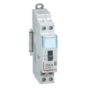 Contacteur domestique CX³ silencieux bobine 25 A contact 2F 1 module LEGRAND 412501