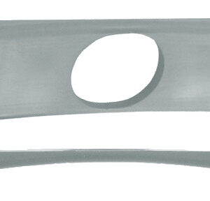 Contreplaque épaisse gris RAL7035 pour serrure AA40 TIRARD AA570001