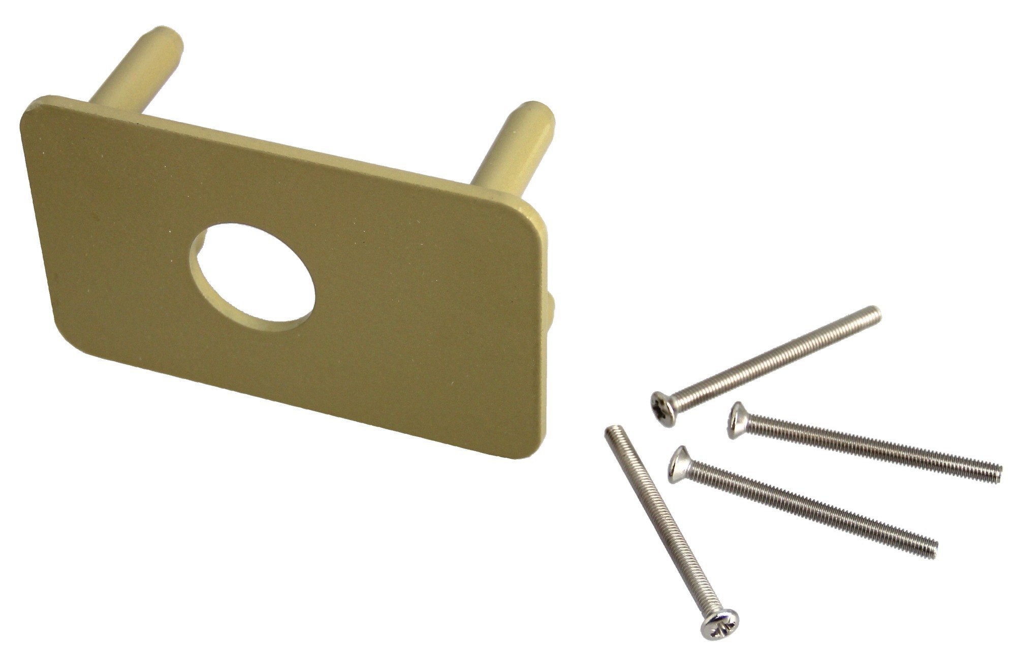 Contreplaque pour verrou V136 système RADIAL NT+ / NT diamètre 29 mm vernie VACHETTE 755V