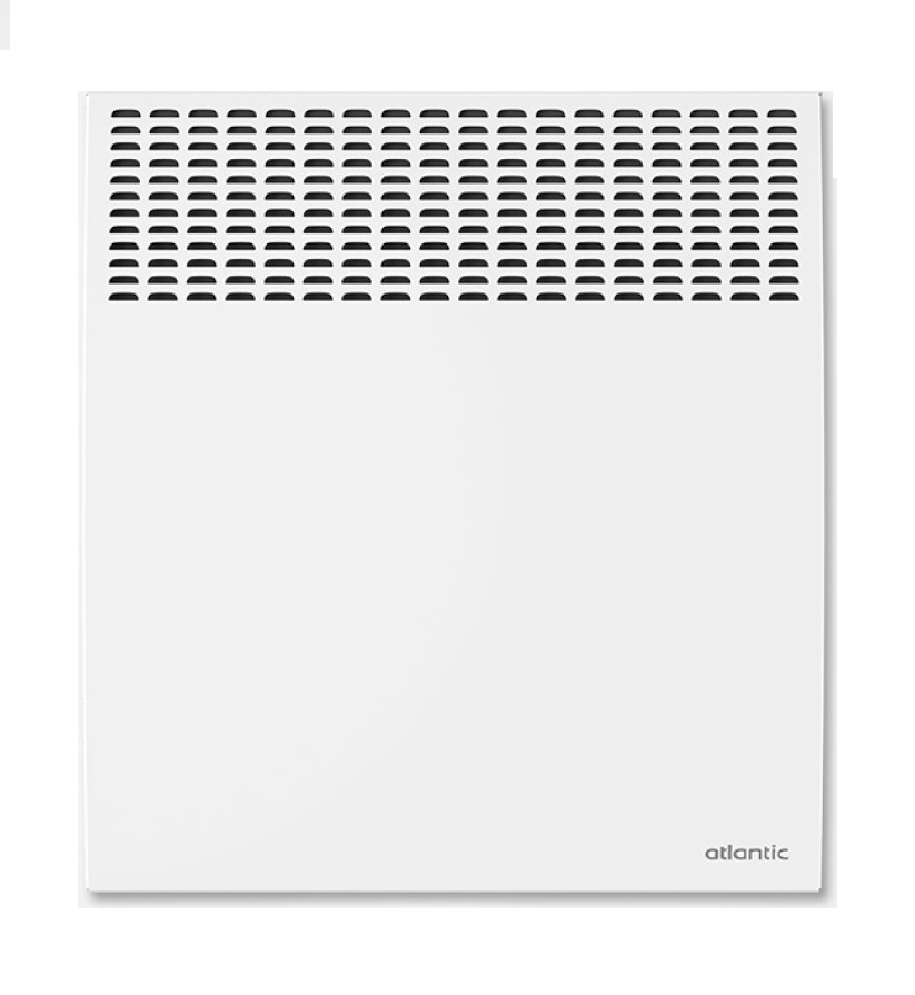 Convecteur électrique F617 blanc 500 W ATLANTIC 561728