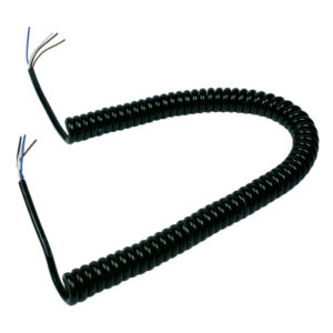 Cordon spirale extensible longueur 3 m section 4 x 0,75 mm2 AFCA FYC34075
