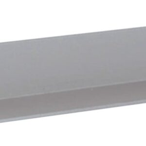 Cornière 30 x 30 x 2 mm longueur 3 m alu anodisé argenté DUVAL 41-0102-5053