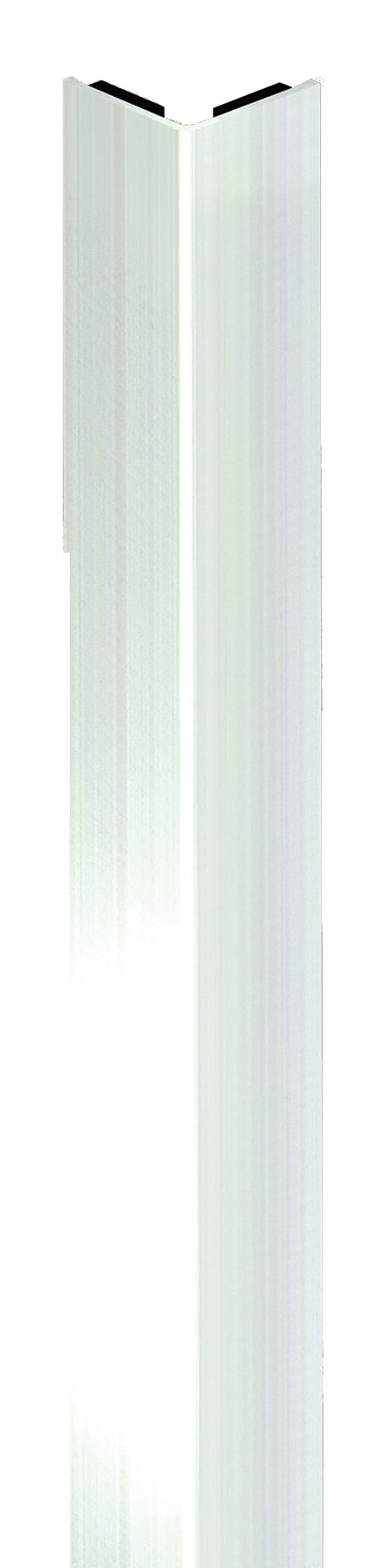 Cornière angle 25 x 25 mm adhésive acier blanc 3 m.l DINAC 1306100