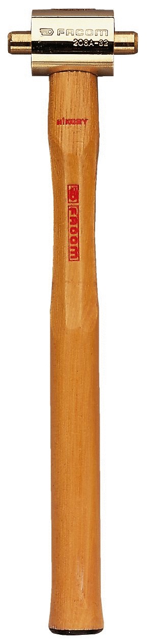 Corps de massette en acier manche Hickory 25 mm FACOM 208A.40A