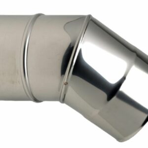Coude 45° 2 parties inox 304 D153 TEN 264153
