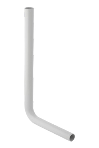 Coude de chasse basse position blanc 65 x 35 cm GEBERIT 118.007.11.1