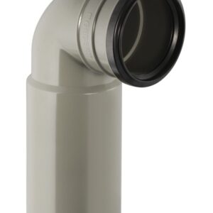 Coude d'évacuation PVC 90 / 100 mm Duofix GEBERIT 367.002.00.1