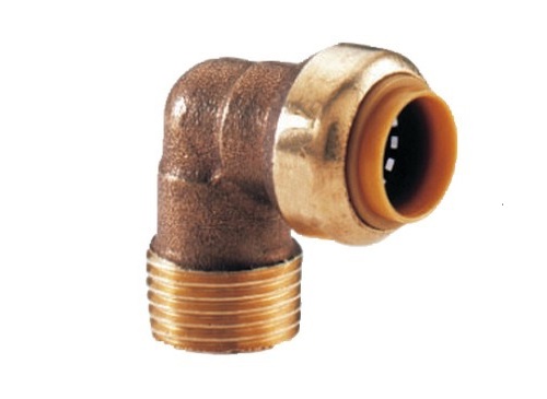 Coude égal 90° TECTITE CLASSIC mâle à visser D14 1/2 COMAP T092G1412