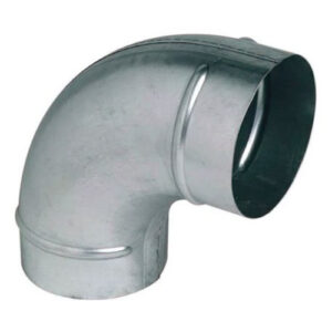 Coude galvanisé 90° CD 200/90 sans joint S&P 864329