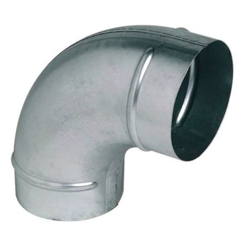 Coude galvanisé 90° CD 200/90 sans joint S&P 864329