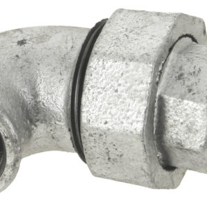 Coude union mâle-femelle 90° galva 98 - 40/49 VIRFOLLET 09805007