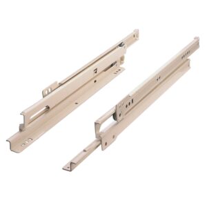Coulissant à galet 30 kg sortie totale 600 mm finition blanc crème BLUM COU430600BC