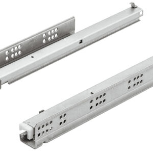 Coulisse tiroir simple longueur 700mm blanc 30kg - HAFEL - 423.03.870