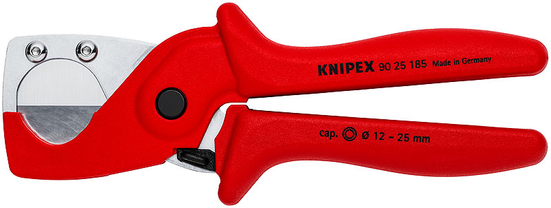 Coupe-tubes pour tubes multicouches et plastique 25 mm KNIPEX 90 25 185 SB