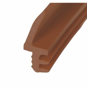 Couronne de joint sur dormant longueur 250 m brun M 5528 F KISO LD 411 PVC *250-Sp