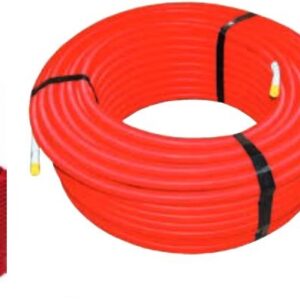 Couronne tube multicouche MULTILAYER PIPE gaine rouge 100 m 20x2 COMISA 87.80.220