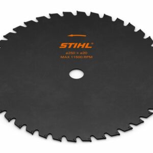Couteau à herbe antiprojection 40 dents 250 x 20 mm STIHL 4000-713-3806