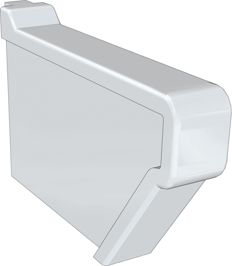 Couvre joint blanc lavabo PUBLICA pour dosseret GEBERIT 765000000