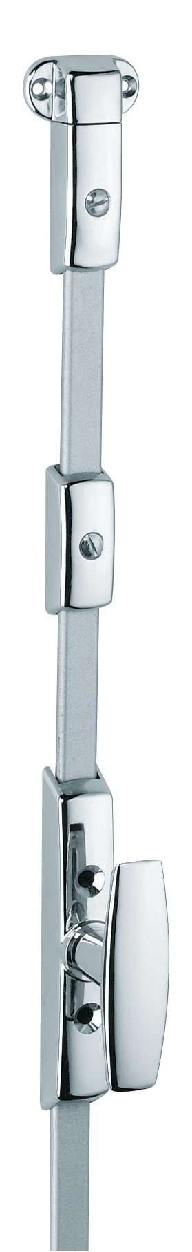Crémone 332 chromé bouton chromé sans tringle VACHETTE 009904
