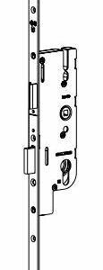 Crémone à larder EUROPA axe 40 mm 2 galets carré 7 longueur 2150 mm FERCO 6-33166-01-0-1