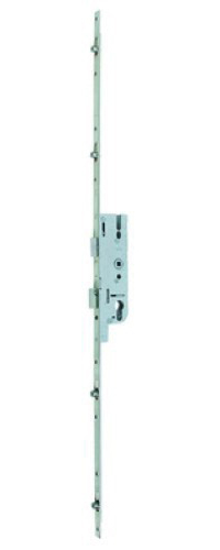 Crémone à larder EUROPA axe 40 mm 4 galets carré 7 longueur 2150 mm FERCO 6-33162-01-0-1
