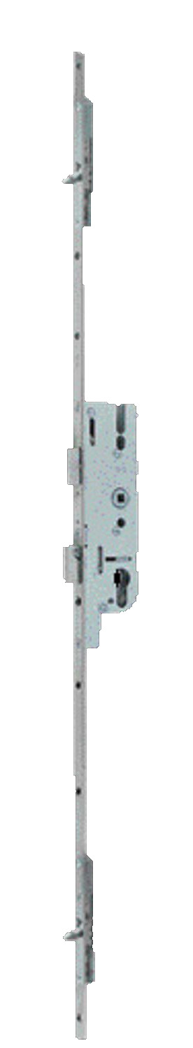 Crémone à larder EUROPA S2 40/70 2 pannetons têtière 16 mm longueur 2150 mm FERCO 6-33524-01-0-1