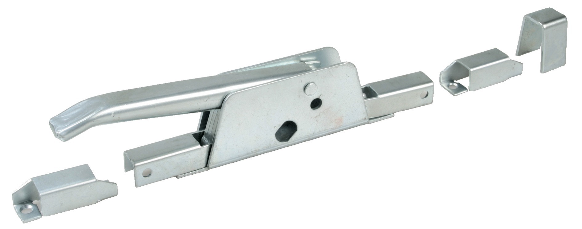 Crémone à levier acier zingué pour carré de 14 mm IBFM 430