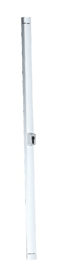 Crémone en applique STYL'BARR pour serrure en 2 points 2.30m blanc laque ISEO 40002300