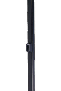 Crémone en applique STYL'BARR pour serrure en 2 points 2.30m noir ISEO 40002303
