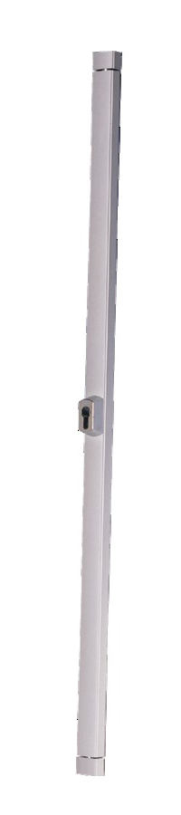 Crémone en applique STYL'BARR pour serrure en 2 points 3.00m alu satiné ISEO 40003001