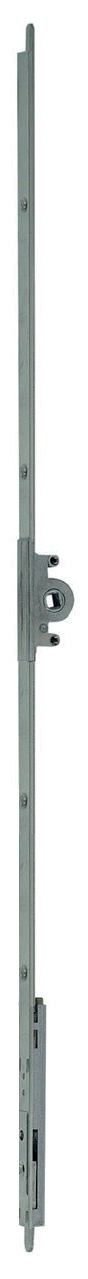 Crémone inverseur monobloc JET F15 L 1598 mm cote D 600 mm 1 galet FERCO G-13797-16-4-1